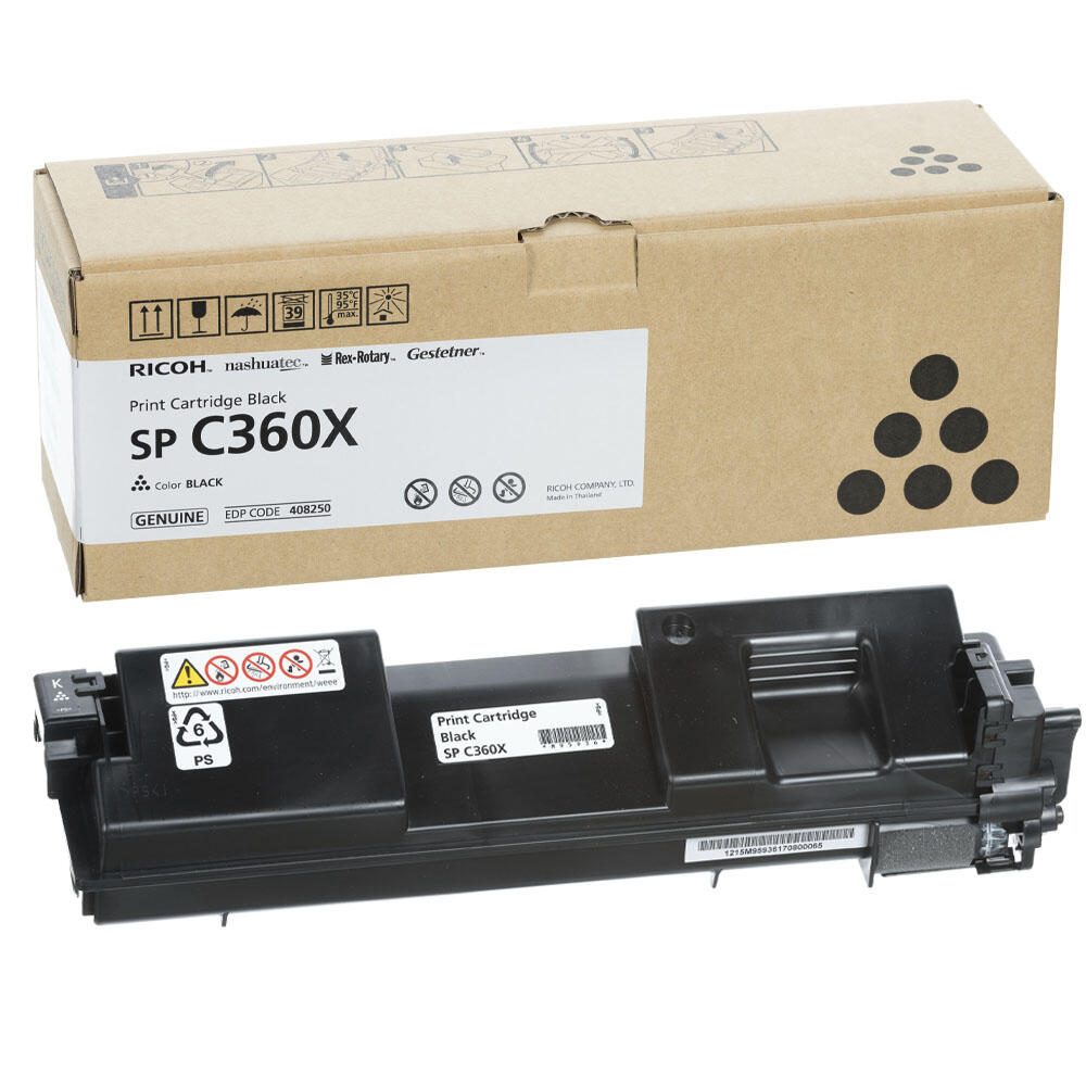 RICOH Original Toner SP C360X schwarz RICOH Original Toner SP C360X schwarz